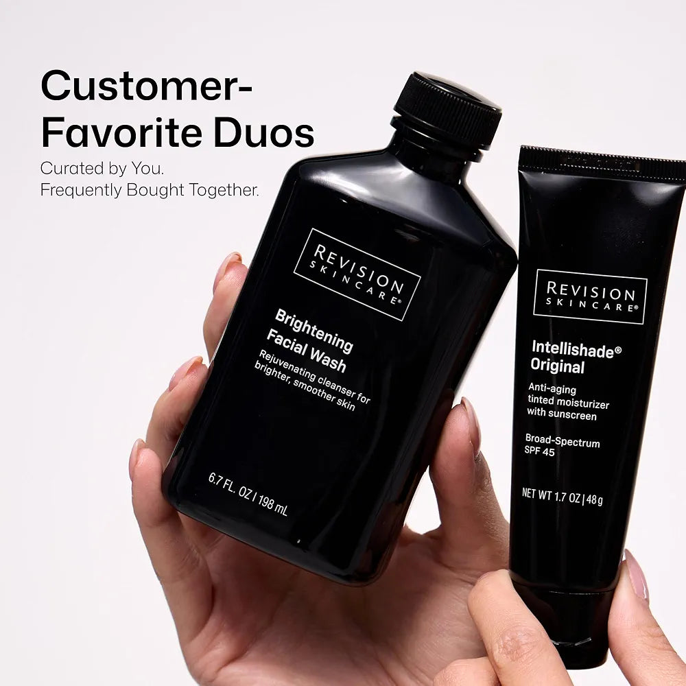 Revision Skincare Brightening Facial Wash: Exfoliating Vitamin C & E Face Cleanser