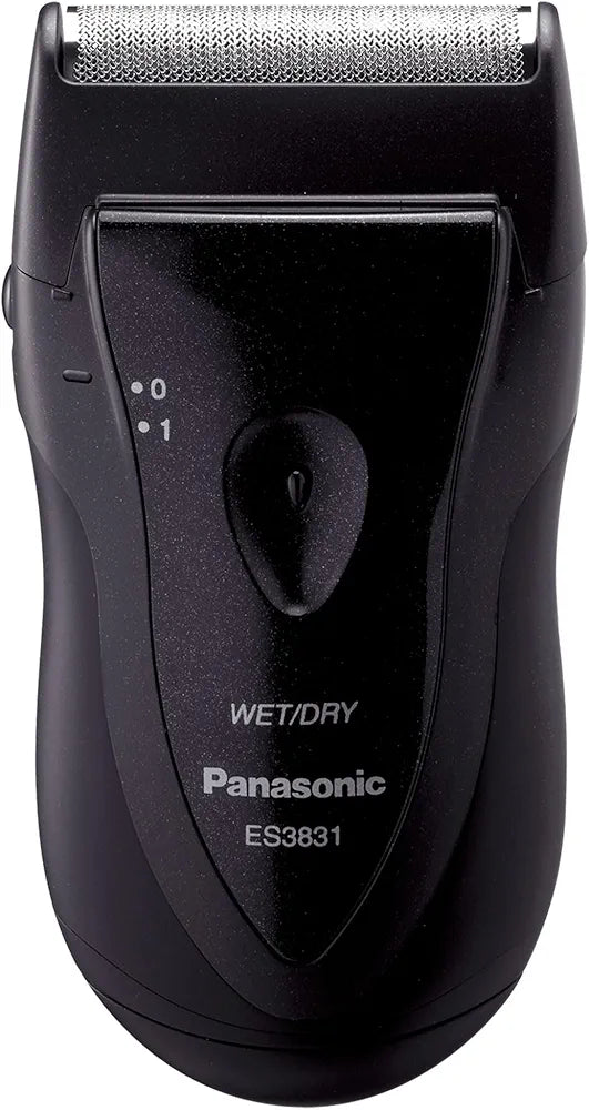 Panasonic ES3831K Electric Shaver for Men, Cordless Wet & Dry Lightweight Razor with Ergonomic Grip, Black