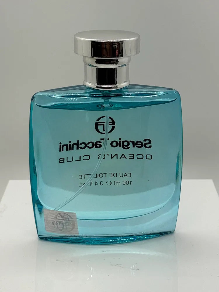 Sergio Tacchini Ocean's Club Eau de Toilette Cologne Spray for Men, 3.4 oz