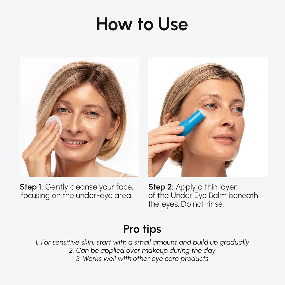 MAREE Hydrating Retinol & Caffeine Under Eye Balm Stick for Dark Circles, Wrinkles, and Puffiness