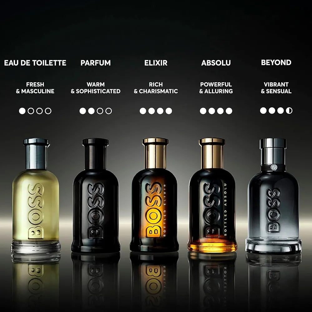Hugo Boss Bottled Beyond Eau de Parfum for Men – Long-Lasting Woody Fragrance with Ginger and Leather Notes