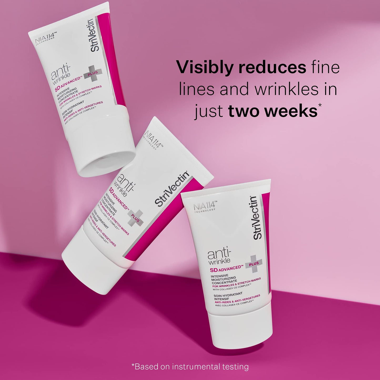 StriVectin SD Advanced Plus Intensive Moisturizer for Wrinkles and Stretchmarks, For Face and Body, Collagen Boosting with Peptides and Hyaluronic Acid