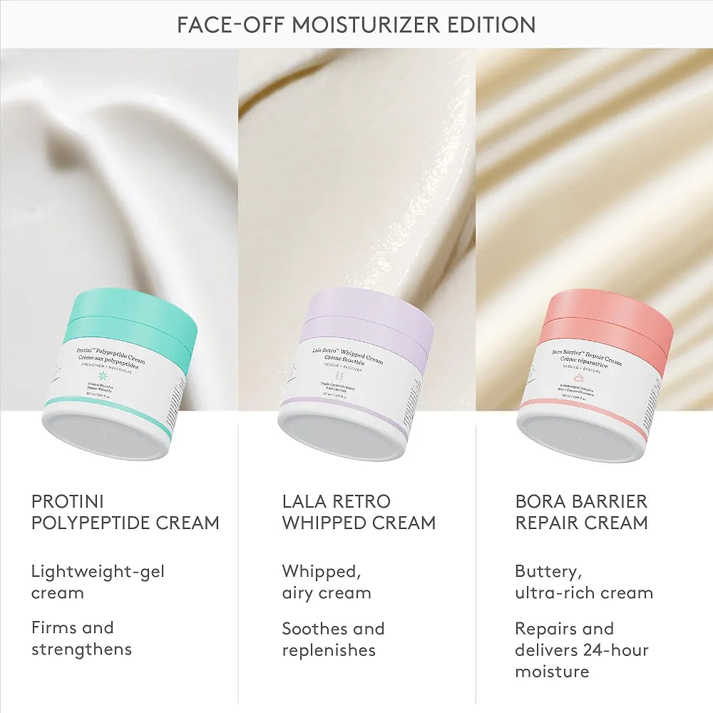 Drunk Elephant Protini Polypeptide Cream - Firming Moisturizer - Clean Clinical Skincare - Cruelty-Free - Dermatologist-Tested - Free of Essential Oils, Silicones, and Fragrance