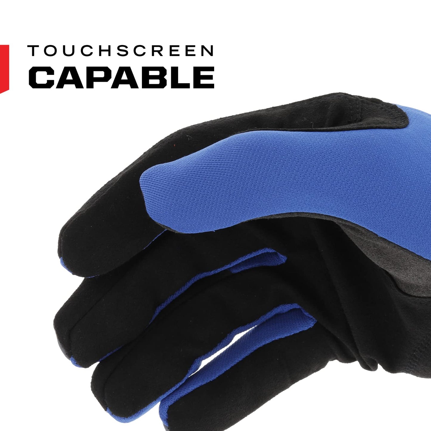 Mechanix Wear: FastFit Work Glove with Elastic Cuff for Secure Fit, Performance Gloves for Multi-purpose Use