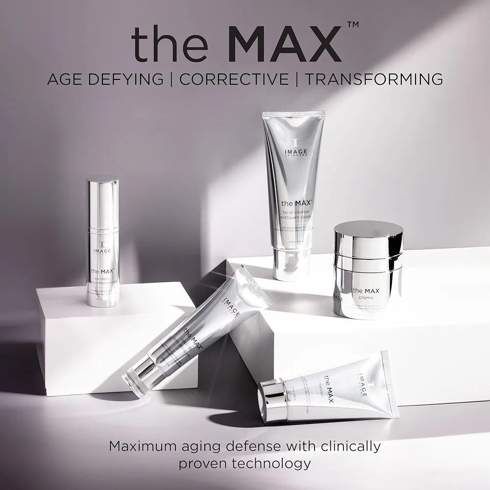 IMAGE Skincare The MAX Facial Cleanser - Peptide-Infused Silky Face Wash for Youthful Skin, 4 fl oz