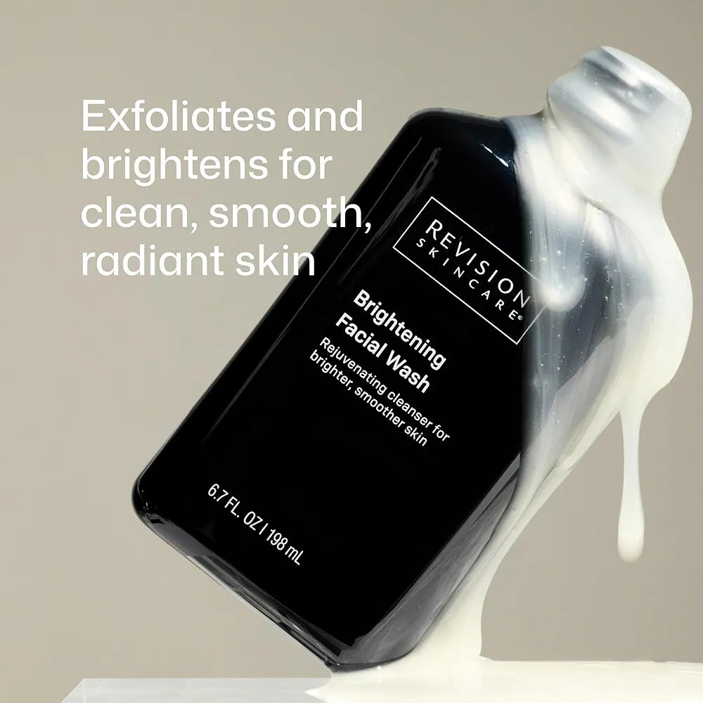 Revision Skincare Brightening Facial Wash: Exfoliating Vitamin C & E Face Cleanser