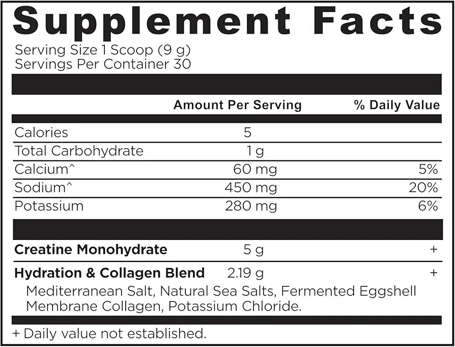 Ancient Nutrition Creatine + Collagen + Electrolytes – Muscle Strength, Lean Body Mass, Joint Comfort & Cognitive Support – Includes 5g Creatine Monohydrate for Women, Lemon 
