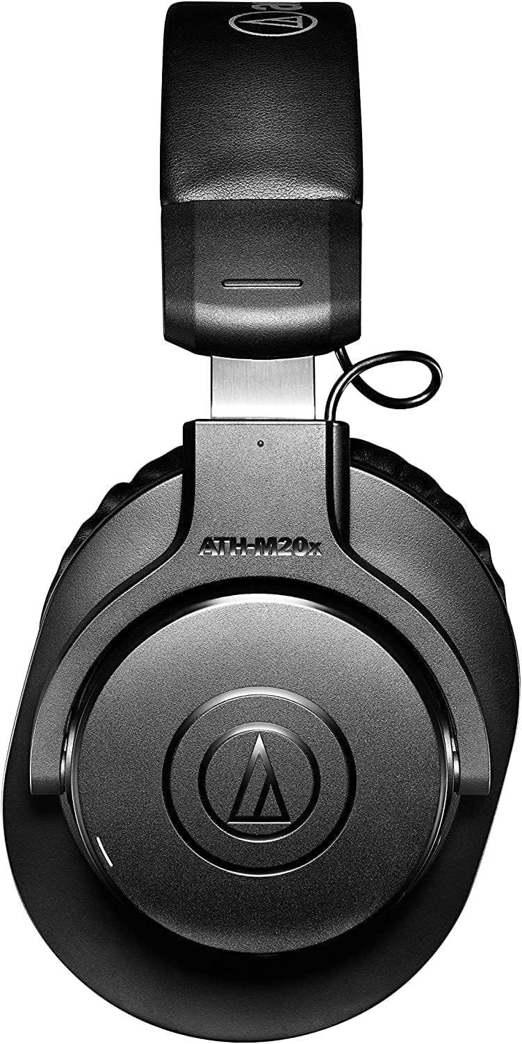 Audio-Technica ATH-M20xBT Wireless Over-Ear Headphones, Black