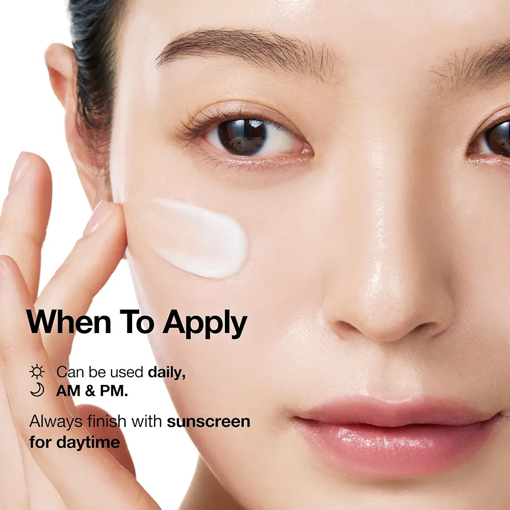 Anua PDRN Hyaluronic Acid 100 Moisturizing Cream - Lightweight Salmon DNA Hydrating Face Moisturizer for Glass Skin