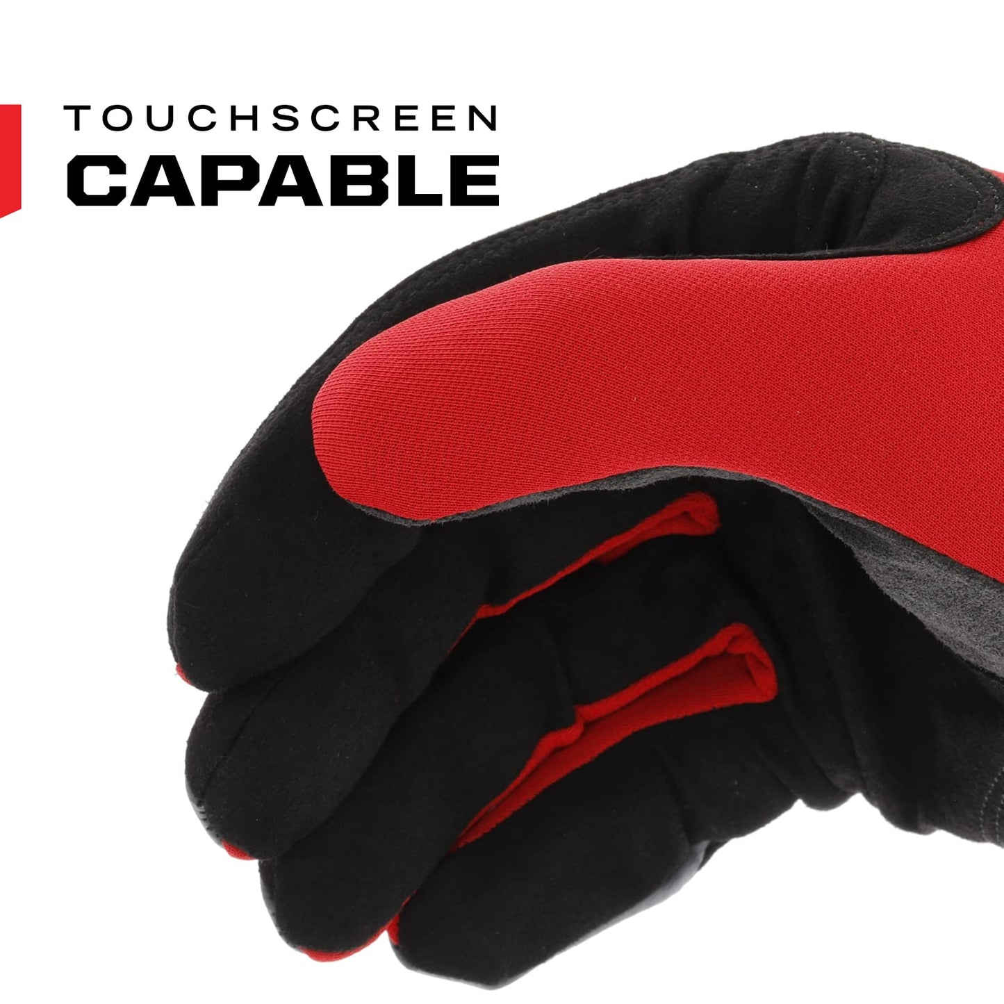 Mechanix Wear: FastFit Work Glove with Elastic Cuff for Secure Fit, Performance Gloves for Multi-purpose Use