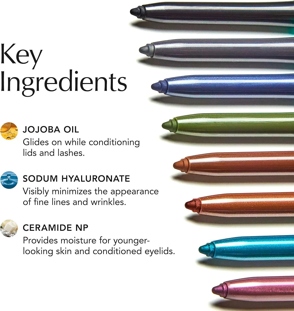 Thrive Causemetics Infinity Waterproof Eyeliner Pencil - Long-Lasting, Smudge-Proof Formula with Built-in Sharpener and Smudge Tip