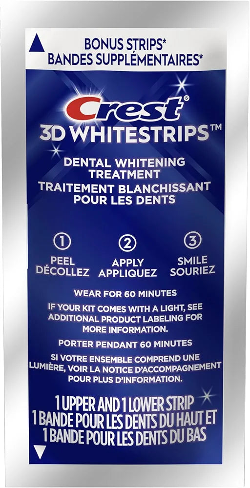 Crest 3D Whitestrips Professional Effects – Teeth Whitening Kit, 22 Treatments , Each with 1 Upper/1Lower, 44 Strips – Crest 3DWhite Teeth Whitening Strips