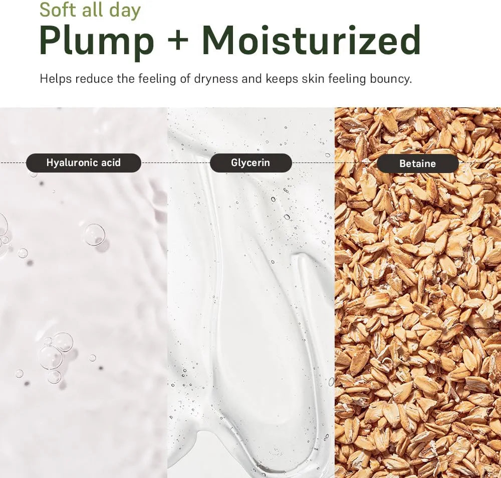 Hydrating Avocado Moisturizer, 1.7 Fl Oz  – Avocado Fruit Water + Hyaluronic Acid, Vitamin B3 & Pro-Vitamin B5 – Creamy-Soft Barrier Hydration, Fragrance-Free, Vegan Korean Skincare