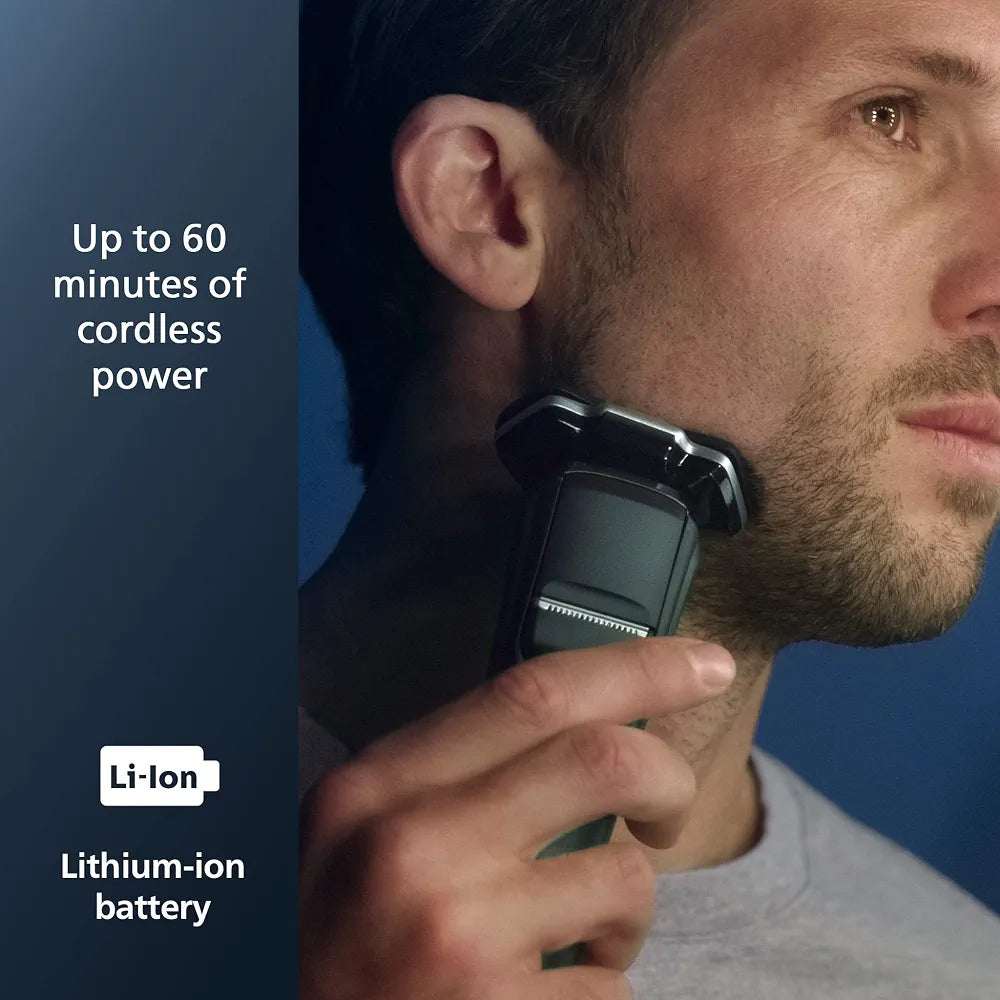 Philips Norelco Shaver 7200 Rechargeable Wet & Dry Electric Shaver with SenseIQ Technology and Pop-up Trimmer (Model S7887/82)