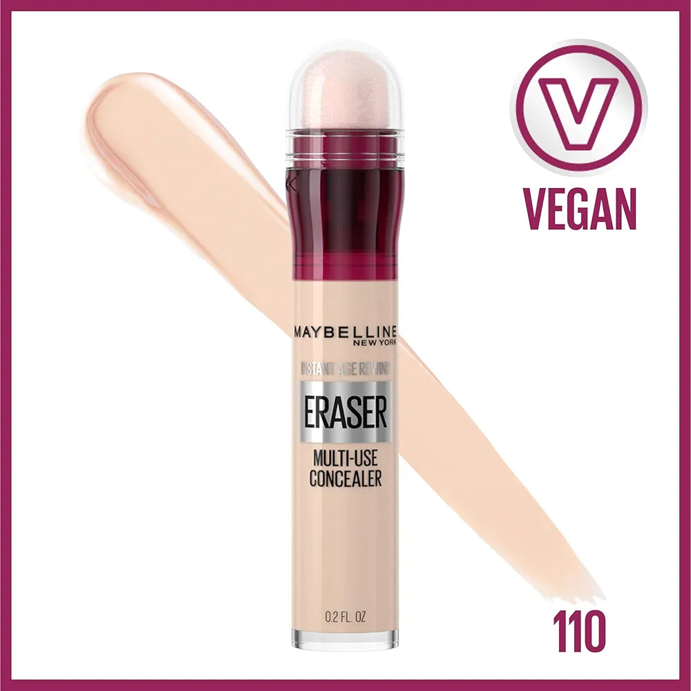 Maybelline Instant Age Rewind Eraser Multi-Use Concealer for Dark Circles, Shade 110, 1 Count