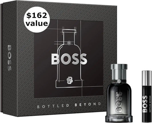 Hugo Boss Bottled Beyond Eau de Parfum for Men – Long-Lasting Woody Fragrance with Ginger and Leather Notes