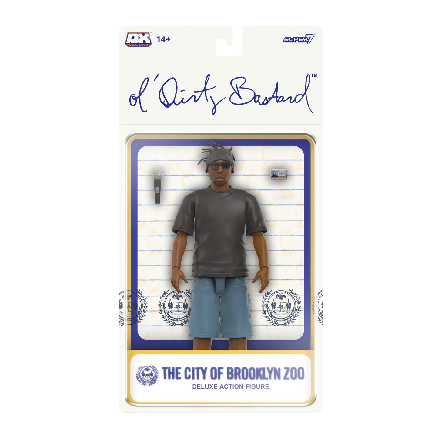 Super7 J Dilla Donuts Album Cover - 3.75" J Dilla Action Figure with Accessories Hip Hop Collectibles and Retro Toys