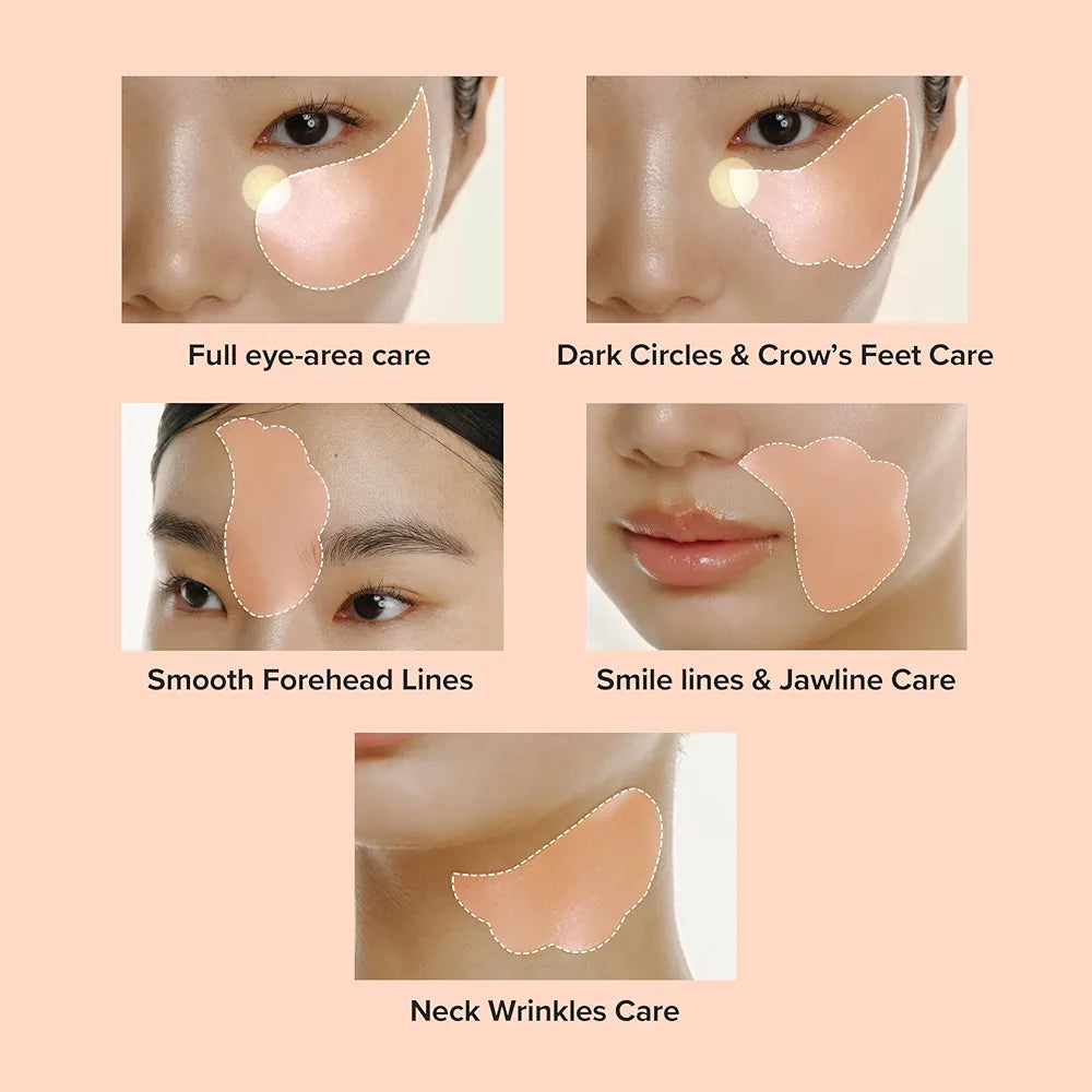 Beauty of Joseon Revive Under Eye Patch with Retinal and Ginseng, for Puffy Eyes, Fine Lines and Wrinkles, Collagen, Peptide, Adenosine and Bakuchiol, for All Skin Types, 60 Sheets, 30 Pairs