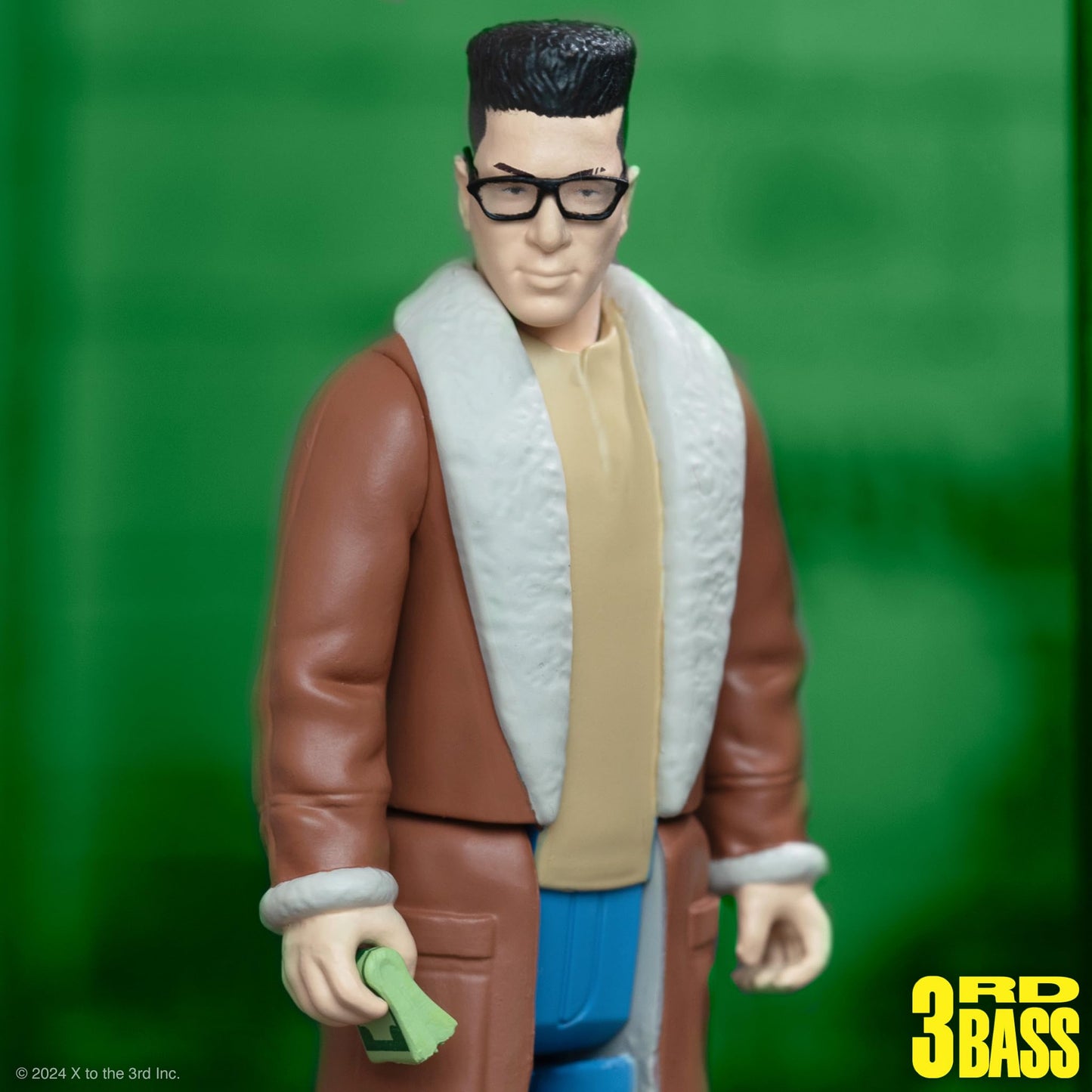 Super7 KRS-One by All Means Necessary BDP - 3.75" KRS-One Action Figure with Accessory Hip Hop Collectibles and Retro Toys