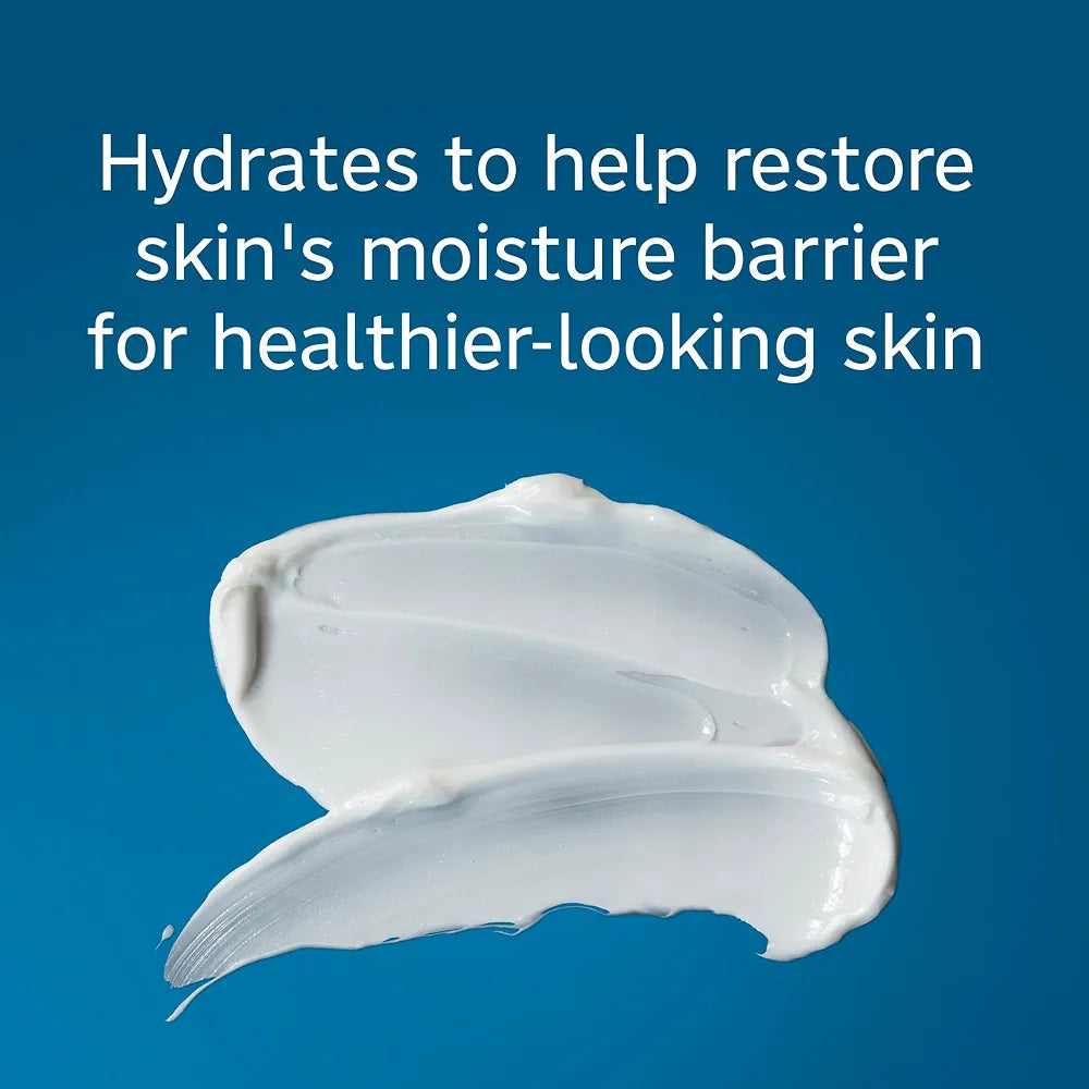 Lubriderm Daily Moisture Fragrance-Free Body Lotion with Pro-Ceramide, Shea Butter, and Glycerin for Dry Skin, 24 Fl Oz