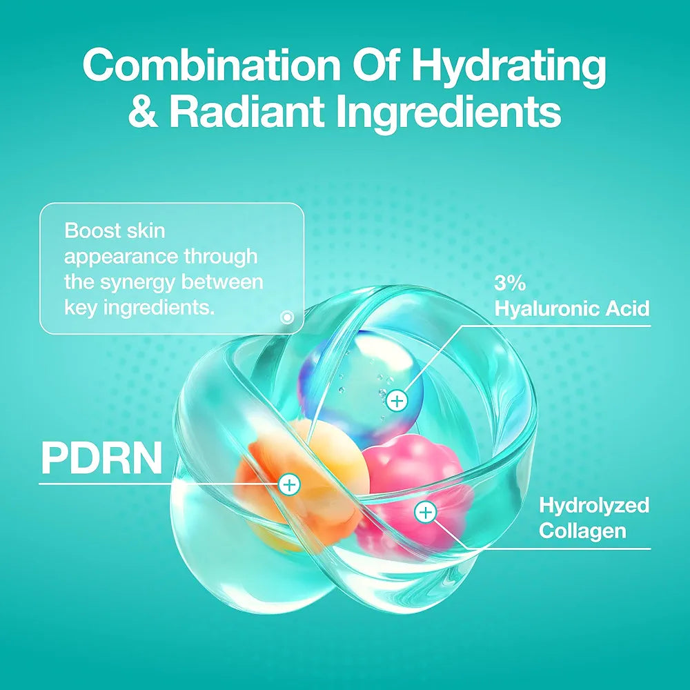 Anua PDRN Hyaluronic Acid Capsule 100 Serum - Salmon DNA Hydrating & Plumping Korean Skincare, 1.01 fl. oz