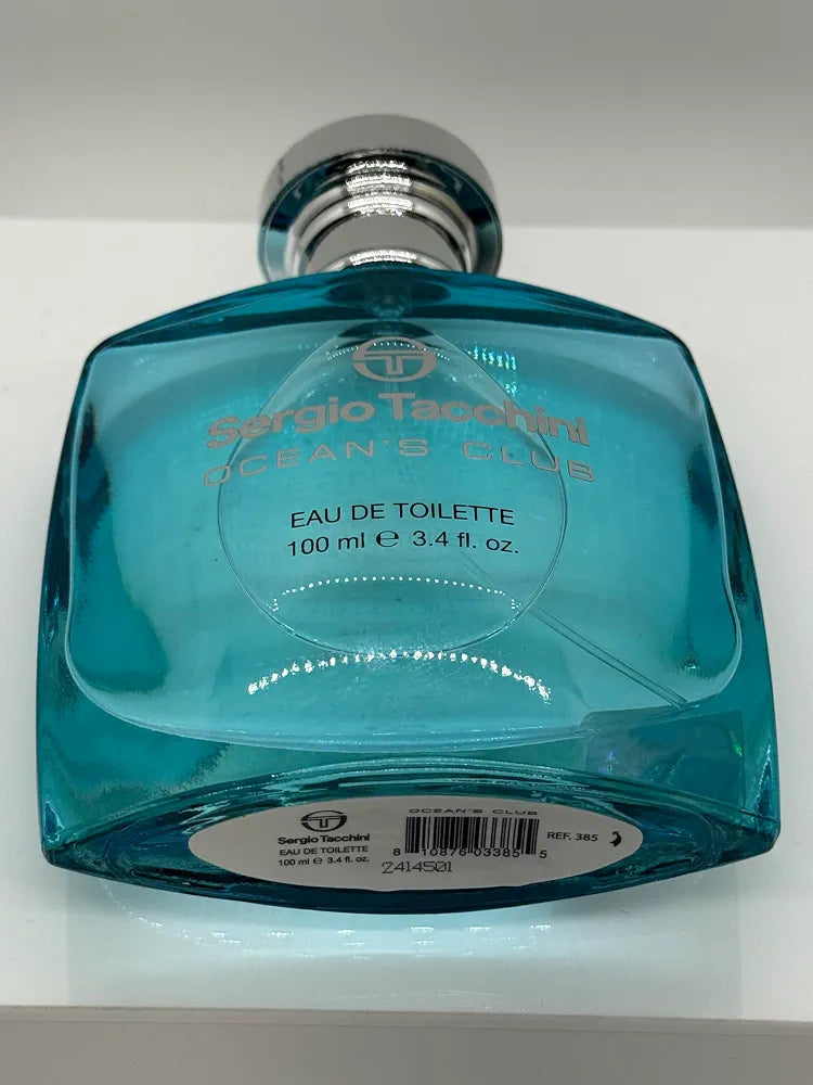 Sergio Tacchini Ocean's Club Eau de Toilette Cologne Spray for Men, 3.4 oz