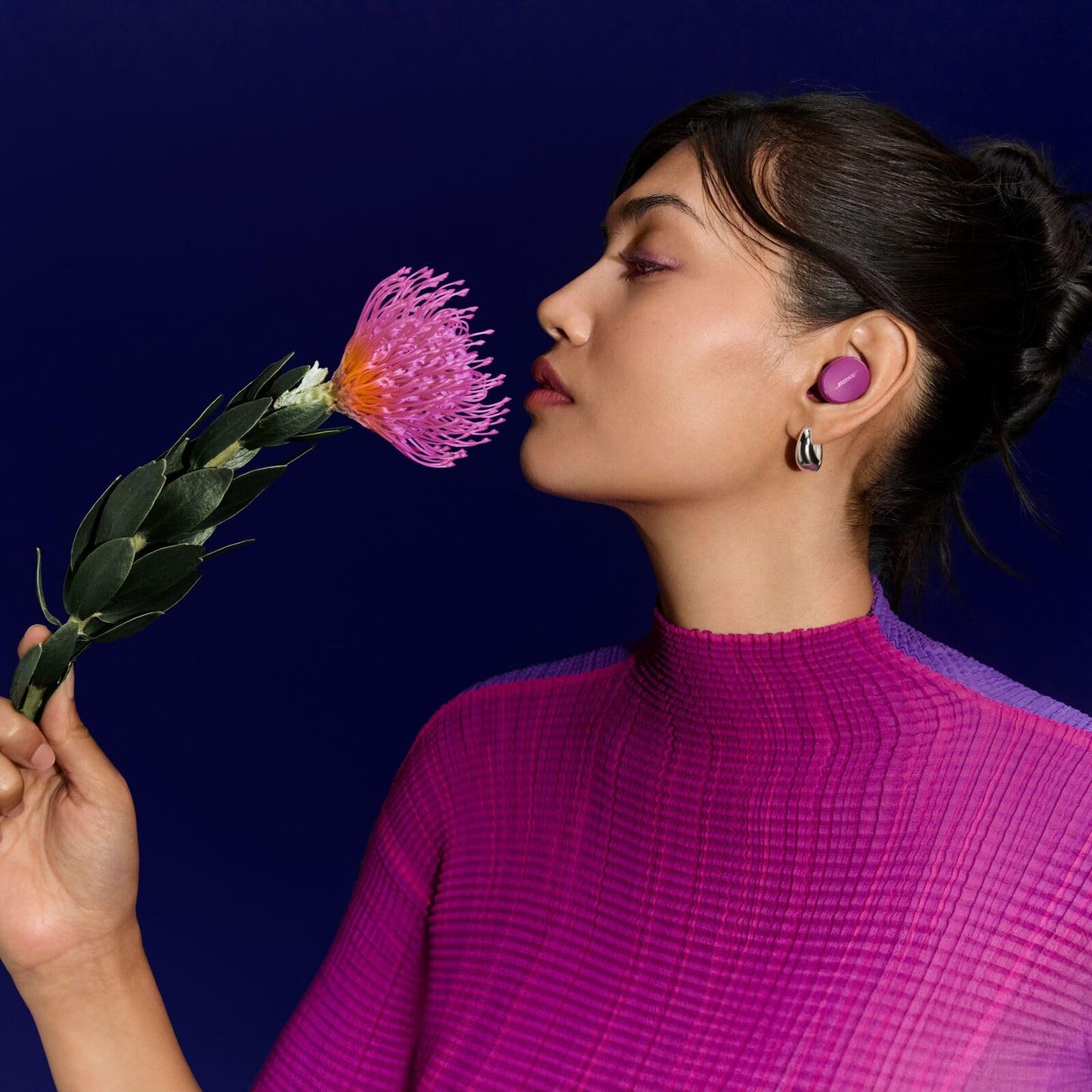 Bose QuietComfort Earbuds - True Wireless Bluetooth Earbuds with Active Noise Cancellation and Mic, USB-C Charging, IPX4 Rating, Up to 8.5 Hours of Playtime, Twilight Blue - Limited Edition Color