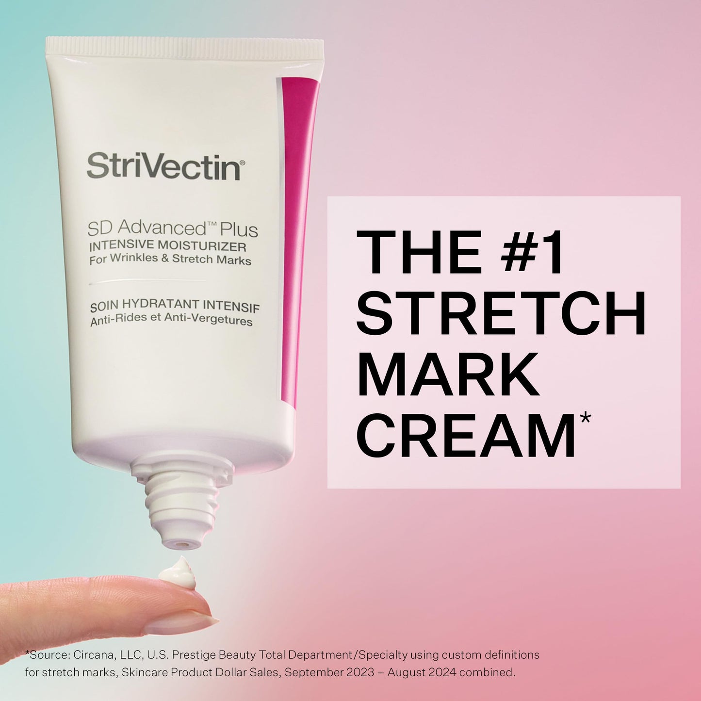 StriVectin SD Advanced Plus Intensive Moisturizer for Wrinkles and Stretchmarks, For Face and Body, Collagen Boosting with Peptides and Hyaluronic Acid