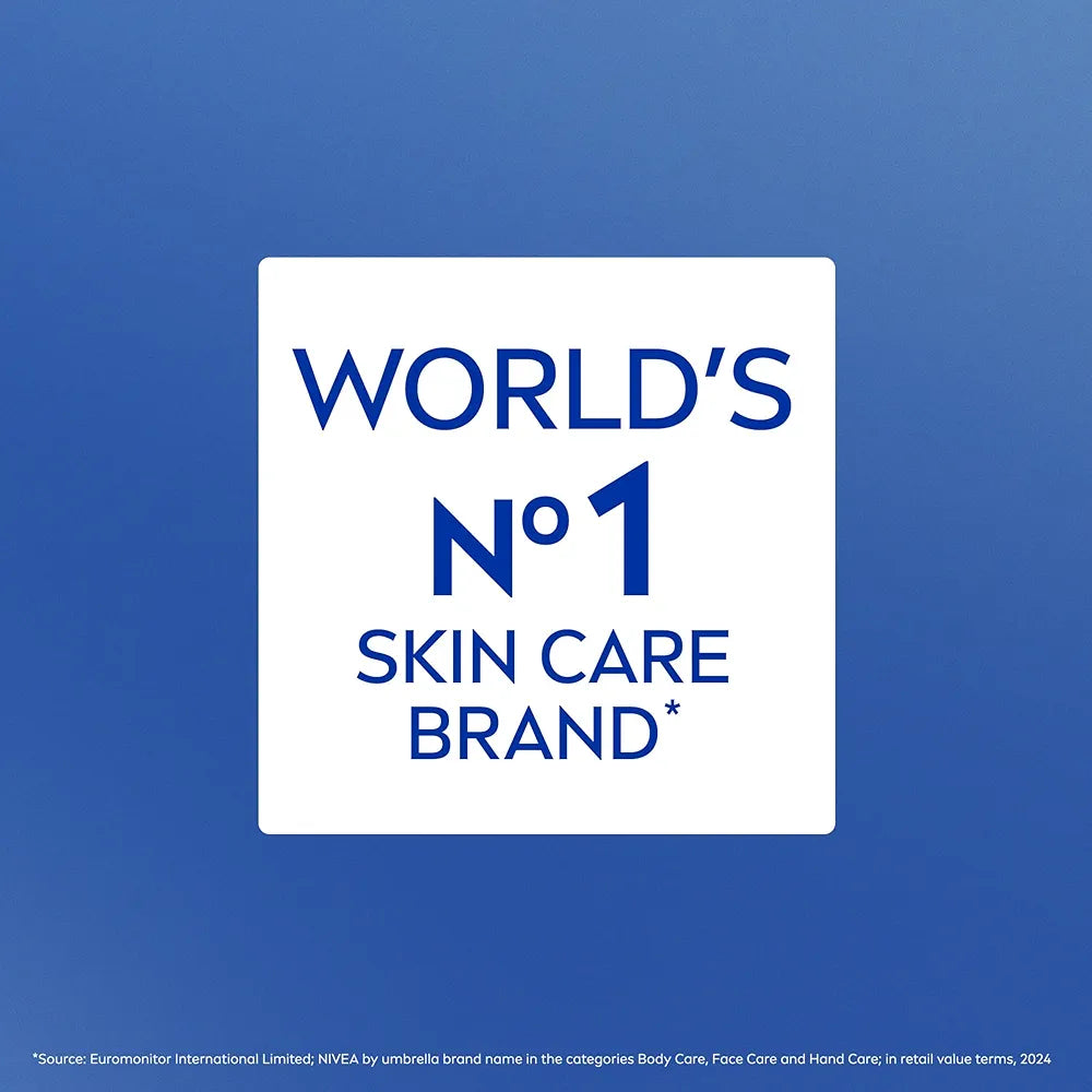 NIVEA Essentially Enriched Body Lotion for Very Dry Skin, 72-Hour Deep Nourishing Moisturizer with Hyaluronic Acid & Almond Oil, 16.9 Fl Oz Pump Bottle, 2-Pack