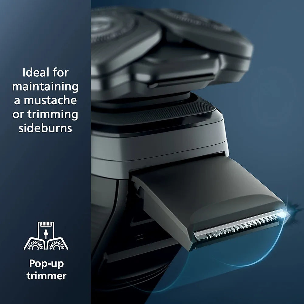 Philips Norelco Shaver 7200 Rechargeable Wet & Dry Electric Shaver with SenseIQ Technology and Pop-up Trimmer (Model S7887/82)