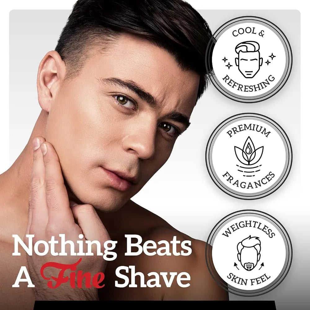 Fine Men's Snake Bite Aftershave Balm - 100ml Soothing & Toning Post-Shave Treatment