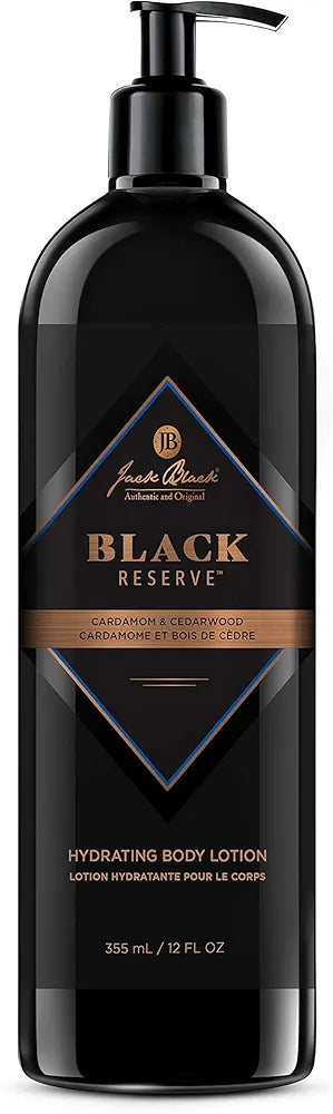 Jack Black - Black Reserve Hydrating Body Lotion With Cardamom & Cedarwood, 12 oz.