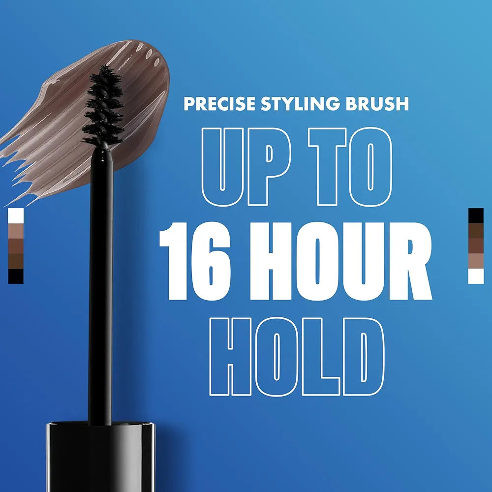 NYX Professional Makeup The Brow Glue, Extreme Hold Eyebrow Styling Gel - Clear