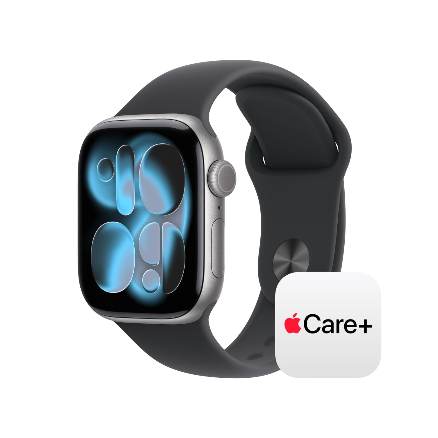 Apple Watch Series 11 [GPS 46mm] Smartwatch with Jet Black Aluminum Case with Black Sport Band - M/L. Sleep Score, Fitness Tracker, Health Monitoring, Always-On Display, Water Resistant