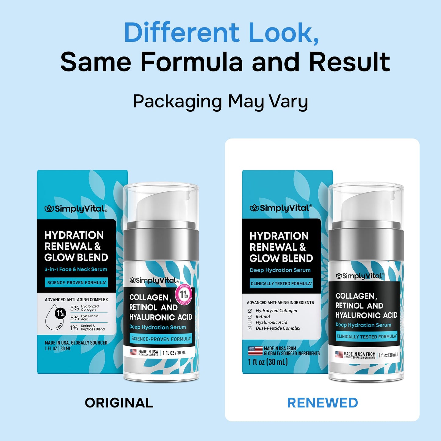 Anti-Aging Face Moisturizer with Retinol, Collagen & Hyaluronic Acid - Moisturizer Face Cream for Women & Men - Visibly Firming & Hydrating Neck Cream - Day & Night Skin Care - 1.7 fl oz