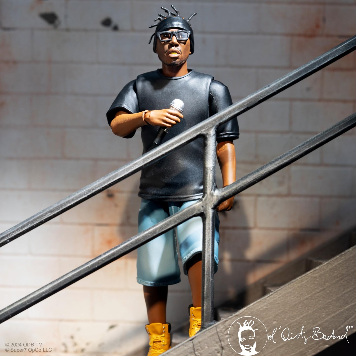 Super7 J Dilla Donuts Album Cover - 3.75" J Dilla Action Figure with Accessories Hip Hop Collectibles and Retro Toys