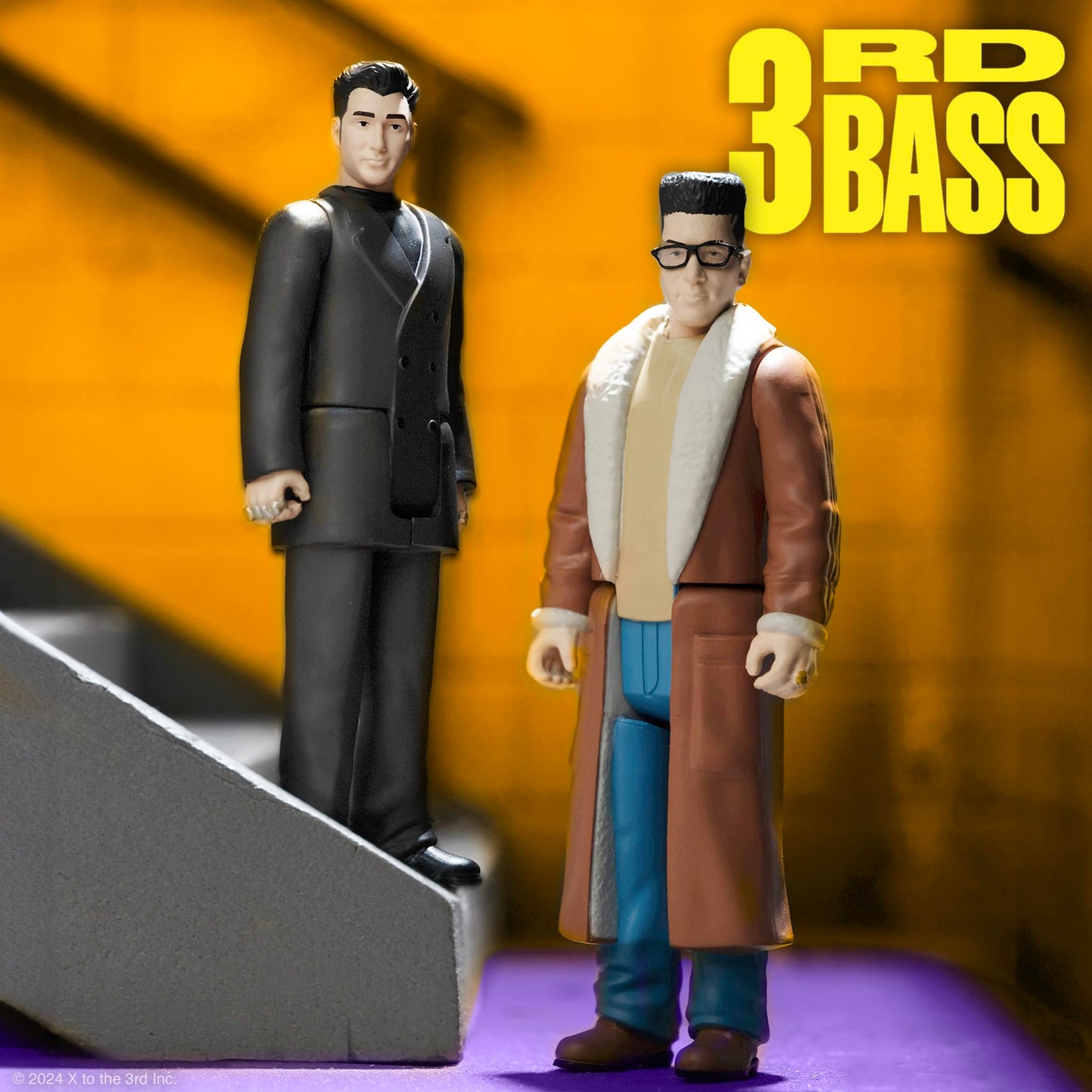 Super7 KRS-One by All Means Necessary BDP - 3.75" KRS-One Action Figure with Accessory Hip Hop Collectibles and Retro Toys
