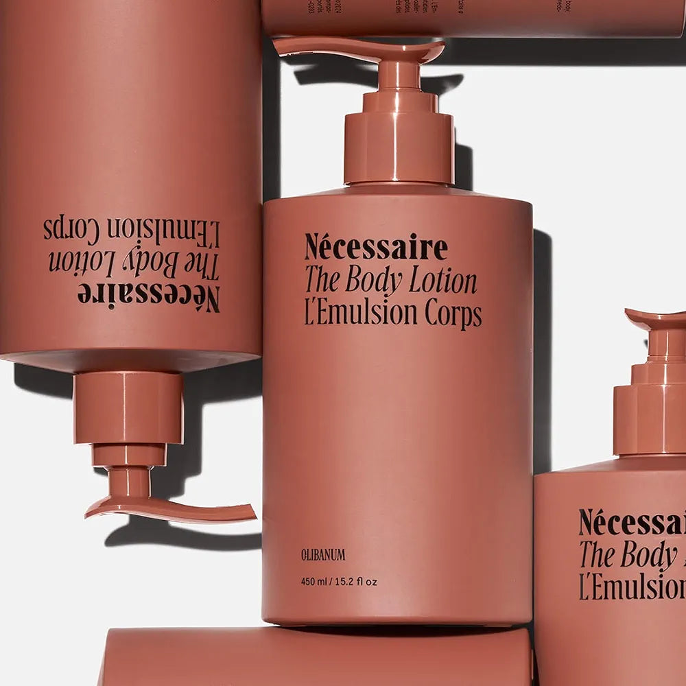 Nécessaire The Body Lotion Olibanum: Multi-Peptide Firming Moisturizer with 2.5% Niacinamide, 15.2oz