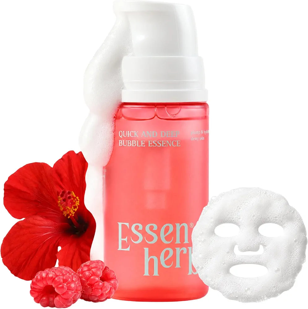 Quick & Deep Oxy-Bubble Essence | Firming & Glow Serum with Collagen, Peptide & Niacinamide | Fast Absorption & Makeup-Ready | Korean Skincare 3.28 fl oz