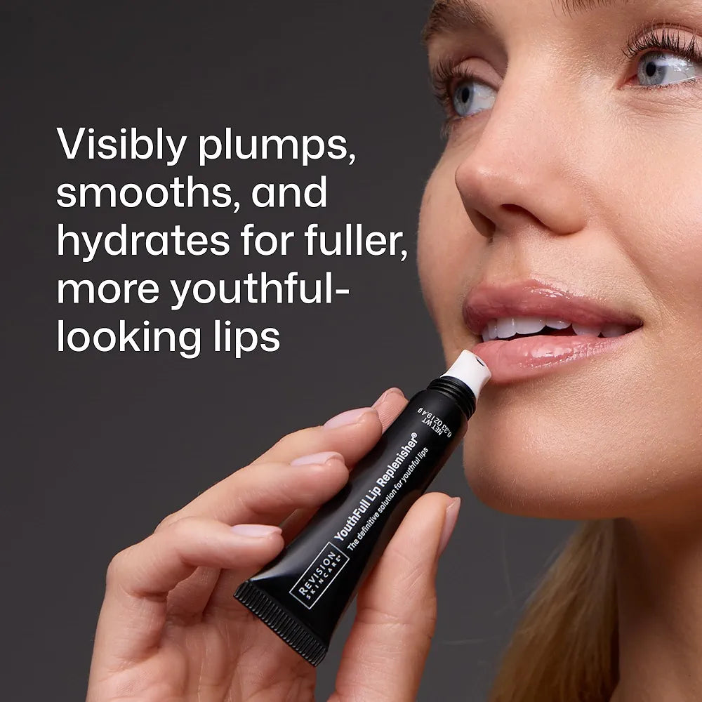 Revision Skincare YouthFull Lip Replenisher: Anti-Aging Hyaluronic Acid Moisturizing & Volumizing Lip Plumper