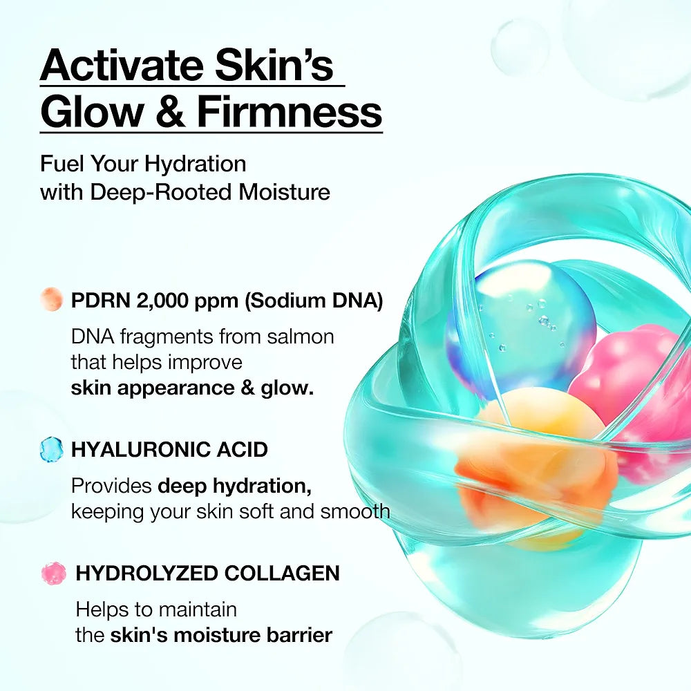 Anua PDRN Collagen Glow Facial Serum Spray - Hydrating Face Mist with Hyaluronic Acid for Dewy Glass Skin Finish, 3.38 fl oz