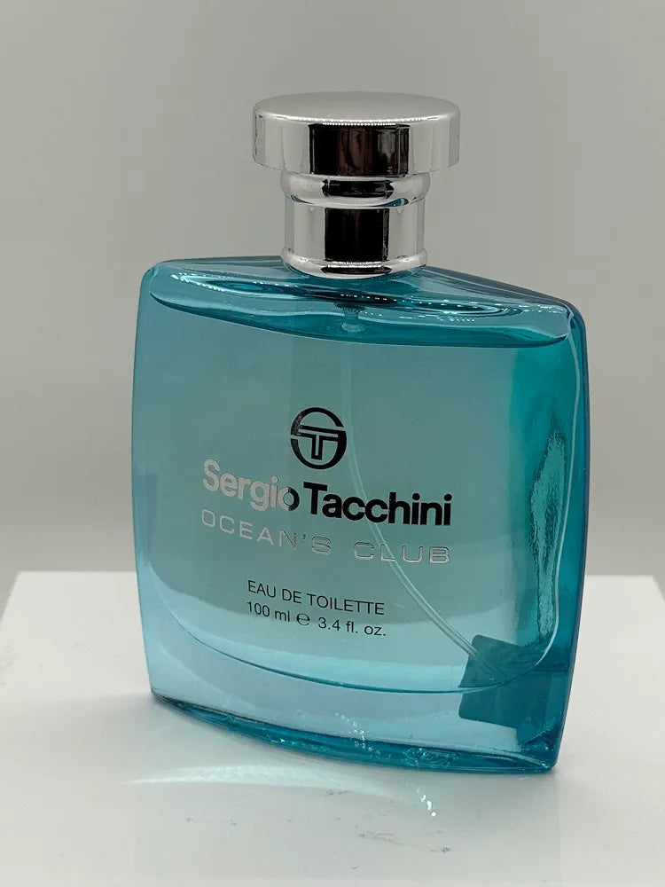 Sergio Tacchini Ocean's Club Eau de Toilette Cologne Spray for Men, 3.4 oz