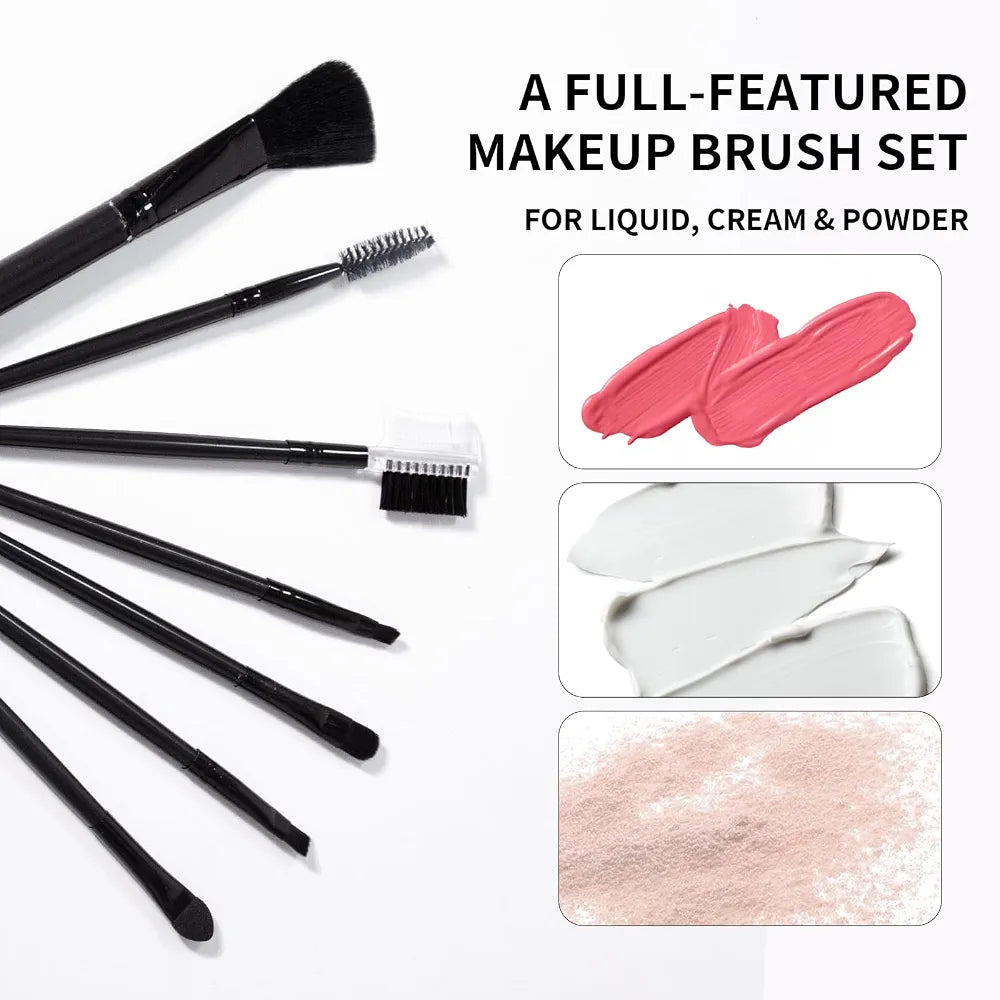 YBUETE Professional All-in-One Makeup Kit with Cosmetic Bag for Girls and Women