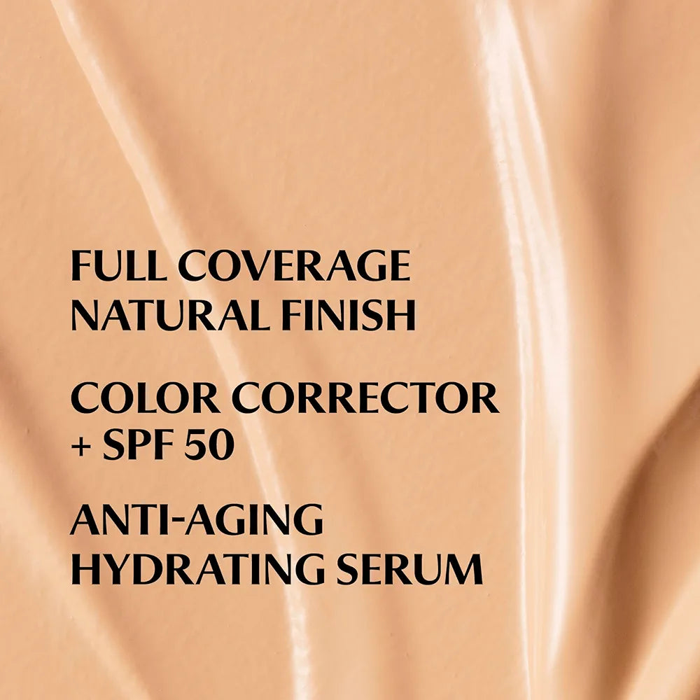 IT Cosmetics CC+ Cream Full Coverage Foundation with SPF 50+, Color Correcting Serum, and Anti-Aging Benefits