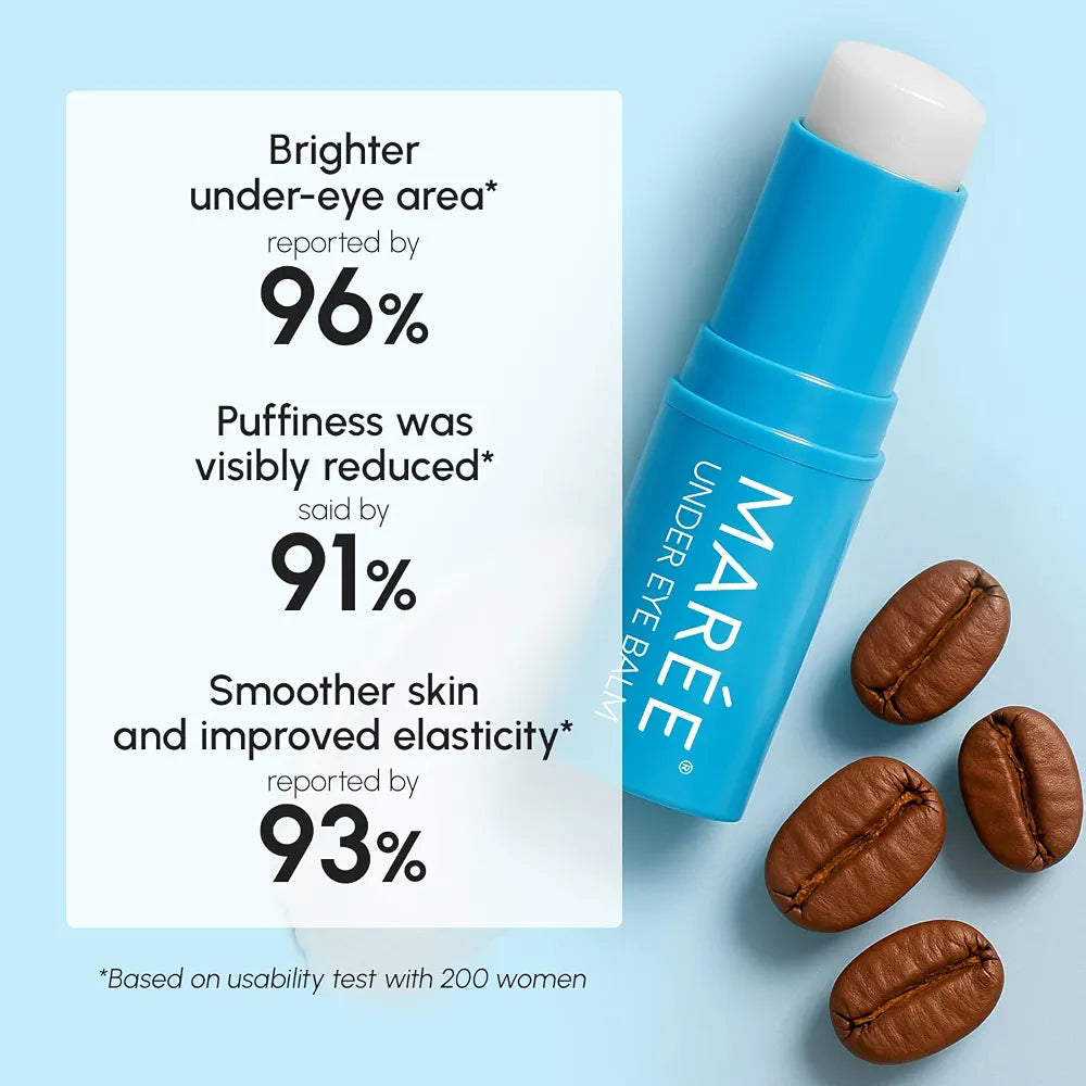 MAREE Hydrating Retinol & Caffeine Under Eye Balm Stick for Dark Circles, Wrinkles, and Puffiness