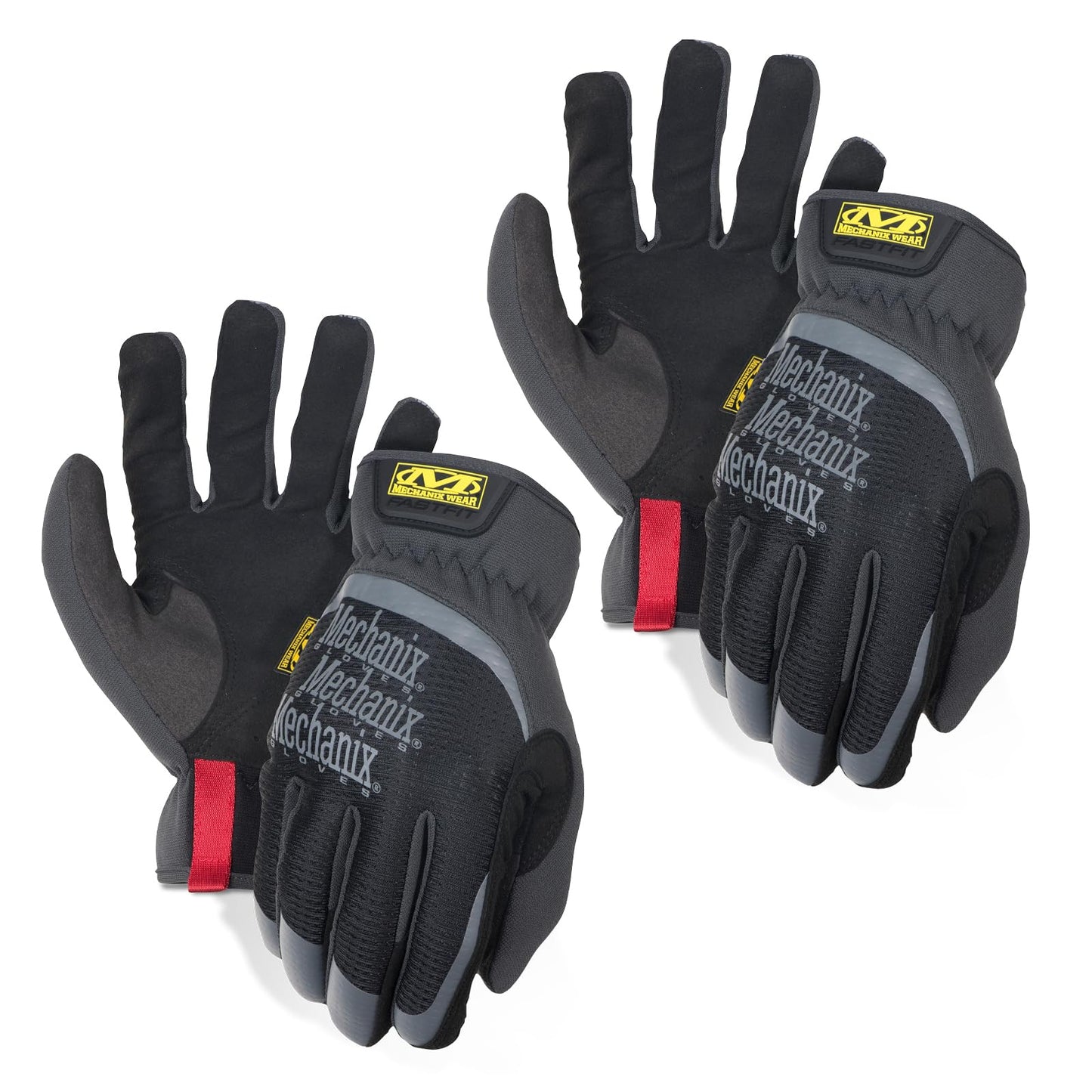 Mechanix Wear: FastFit Work Glove with Elastic Cuff for Secure Fit, Performance Gloves for Multi-purpose Use