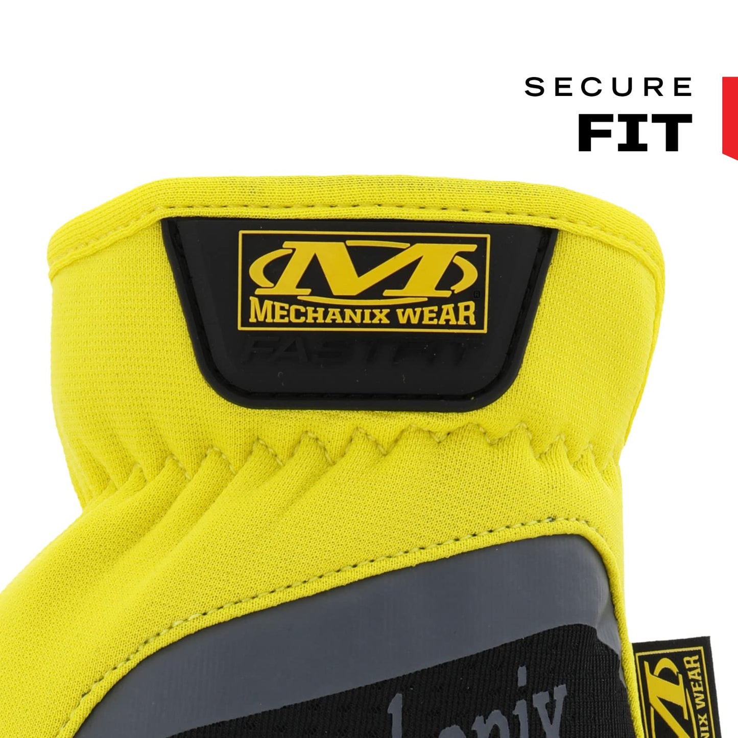Mechanix Wear: FastFit Work Glove with Elastic Cuff for Secure Fit, Performance Gloves for Multi-purpose Use