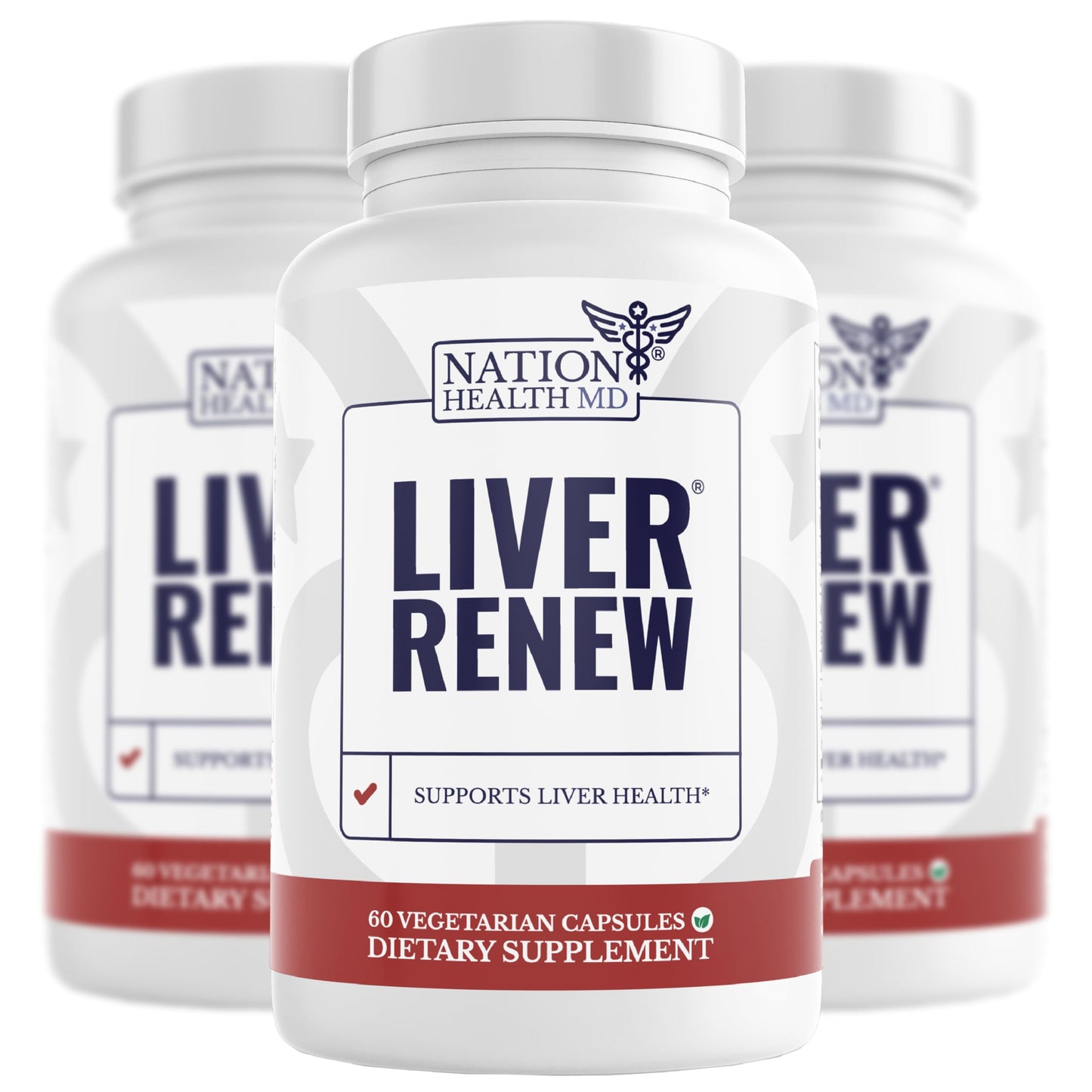 Liver Renew - Liver Cleanse Detox & Repair - Liver Support Supplement with Artichoke Extract, Milk Thisle, Dandelion and Turmeric (1 Bottle)