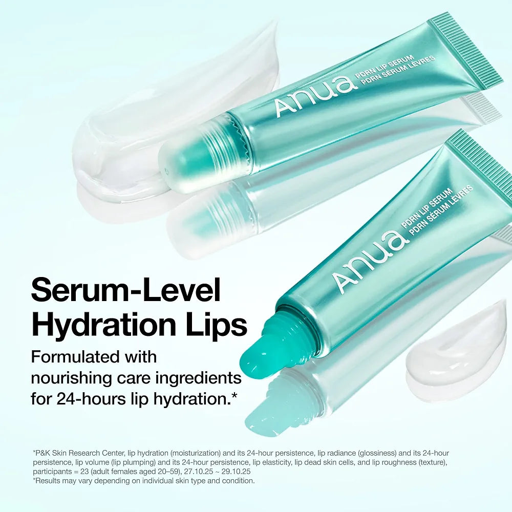 Anua PDRN Hydrating Lip Serum with Salmon DNA, Hyaluronic Acid & Collagen - 0.33 fl.oz
