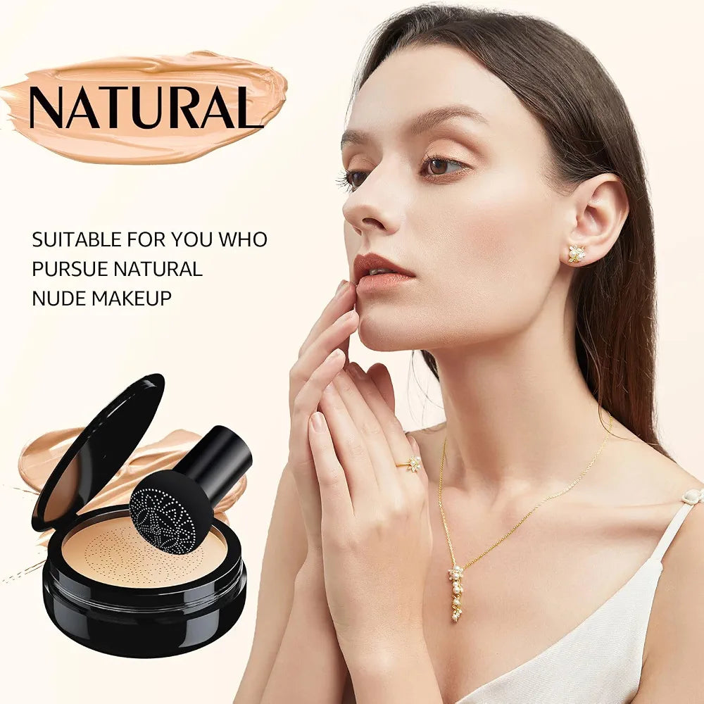 Lightweight CC Cream Foundation & Concealer for Mature Skin - Natural Finish